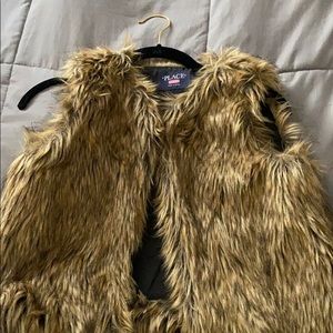 Kids fur vest